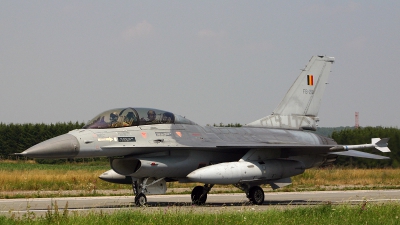 Photo ID 91083 by Jan Eenling. Belgium Air Force General Dynamics F 16BM Fighting Falcon, FB 20