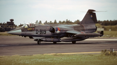 Photo ID 91239 by Alex Staruszkiewicz. Netherlands Air Force Lockheed RF 104G Starfighter, D 8119