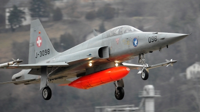 Photo ID 91650 by Martin Thoeni - Powerplanes. Switzerland Air Force Northrop F 5E Tiger II, J 3098