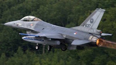Photo ID 93066 by Niels Roman / VORTEX-images. Netherlands Air Force General Dynamics F 16AM Fighting Falcon, J 637