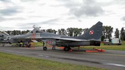 Photo ID 94115 by Chris Albutt. Poland Air Force Mikoyan Gurevich MiG 29G 9 12A, 4122