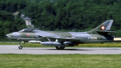 Photo ID 92964 by Joop de Groot. Switzerland Air Force Hawker Hunter F58A, J 4106