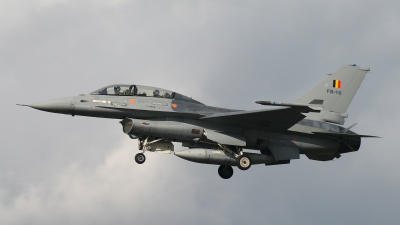 Photo ID 93026 by Toon Cox. Belgium Air Force General Dynamics F 16BM Fighting Falcon, FB 18