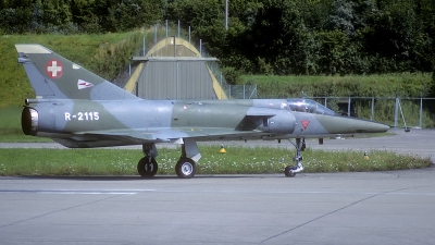 Photo ID 94366 by Rainer Mueller. Switzerland Air Force Dassault Mirage IIIRS, R 2115