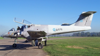 Photo ID 12095 by Martin Kubo. Argentina Air Force FMA IA 58A Pucara, A 575