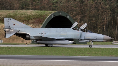 Photo ID 94926 by Rainer Mueller. Germany Air Force McDonnell Douglas F 4F Phantom II, 38 10