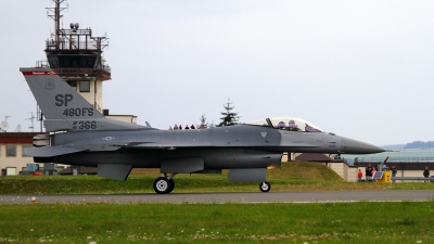 Photo ID 95280 by Agata Maria Weksej. USA Air Force General Dynamics F 16C Fighting Falcon, 91 0366