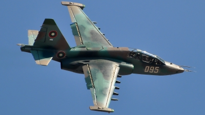 Photo ID 95855 by Radim Spalek. Bulgaria Air Force Sukhoi Su 25UBK, 095