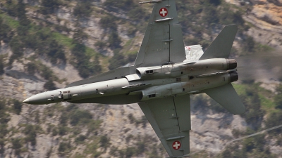 Photo ID 96222 by Martin Thoeni - Powerplanes. Switzerland Air Force McDonnell Douglas F A 18C Hornet, J 5017