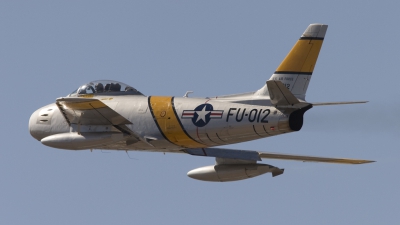 Photo ID 12384 by Tom Gibbons. Private The Air Museum Planes of Fame North American F 86F Sabre, NX186AM