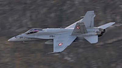 Photo ID 97421 by Martin Thoeni - Powerplanes. Switzerland Air Force McDonnell Douglas F A 18C Hornet, J 5015