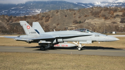 Photo ID 97870 by Lars Kitschke. Switzerland Air Force McDonnell Douglas F A 18C Hornet, J 5006