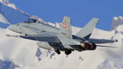 Photo ID 97798 by Lars Kitschke. Switzerland Air Force McDonnell Douglas F A 18C Hornet, J 5014