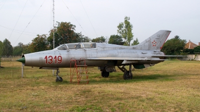 Photo ID 12583 by Jörg Pfeifer. Hungary Air Force Mikoyan Gurevich MiG 21U 400, 1319