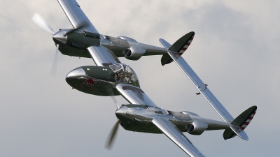 Photo ID 99642 by Niels Roman / VORTEX-images. Private Red Bull Lockheed P 38L Lightning, N25Y