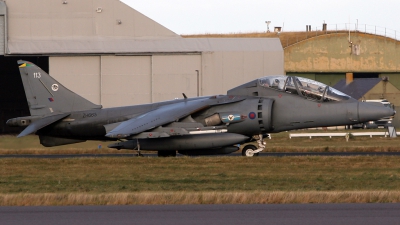 Photo ID 12991 by Andy Walker. UK Air Force British Aerospace Harrier T 12, ZH665