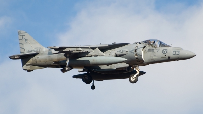 Photo ID 102605 by A. Muñiz Zaragüeta. USA Marines McDonnell Douglas AV 8B Harrier ll, 165570