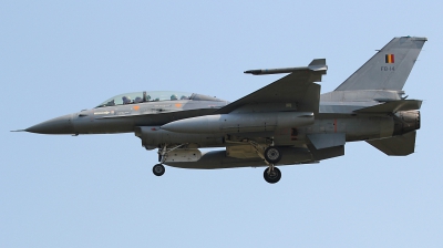 Photo ID 103039 by kristof stuer. Belgium Air Force General Dynamics F 16BM Fighting Falcon, FB 14