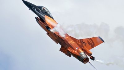 Photo ID 103195 by Niels Roman / VORTEX-images. Netherlands Air Force General Dynamics F 16AM Fighting Falcon, J 015