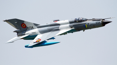 Photo ID 103378 by Anton Balakchiev. Romania Air Force Mikoyan Gurevich MiG 21MF 75 Lancer C, 5724