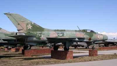 Photo ID 103593 by Kostas D. Pantios. Bulgaria Air Force Mikoyan Gurevich MiG 21F 13, 501