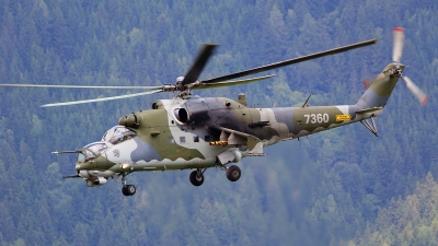 Photo ID 103632 by Lukas Kinneswenger. Czech Republic Air Force Mil Mi 35 Mi 24V, 7360