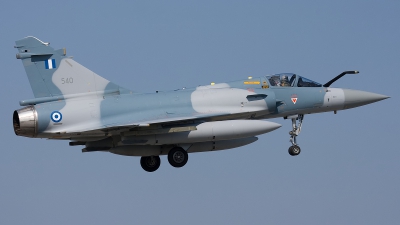 Photo ID 103745 by Rainer Mueller. Greece Air Force Dassault Mirage 2000 5EG, 540