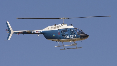Photo ID 103860 by Roberto Bianchi. Italy Polizia Agusta Bell AB 206B 3 JetRanger III, PS 67