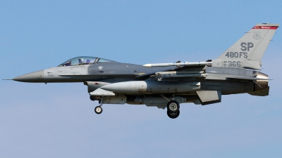 Photo ID 104321 by Karl-Heinz Krebs. USA Air Force General Dynamics F 16C Fighting Falcon, 91 0366
