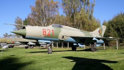Photo ID 104297 by Maurice Kockro. East Germany Air Force Mikoyan Gurevich MiG 21PFM, 821