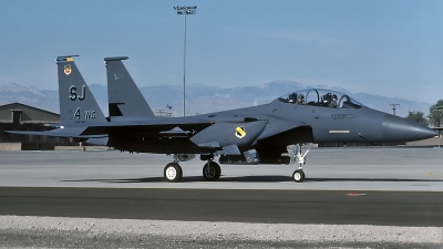 Photo ID 104593 by David F. Brown. USA Air Force McDonnell Douglas F 15E Strike Eagle, 89 0489