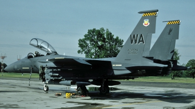 Photo ID 104670 by David F. Brown. USA Air Force McDonnell Douglas F 15E Strike Eagle, 90 0227
