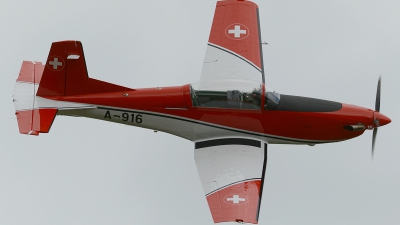 Photo ID 106178 by Martin Thoeni - Powerplanes. Switzerland Air Force Pilatus NCPC 7 Turbo Trainer, A 916