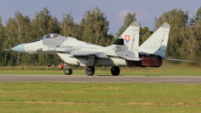 Photo ID 105884 by Milos Ruza. Slovakia Air Force Mikoyan Gurevich MiG 29AS, 3911
