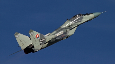 Photo ID 107298 by Chris Albutt. Slovakia Air Force Mikoyan Gurevich MiG 29AS, 3911