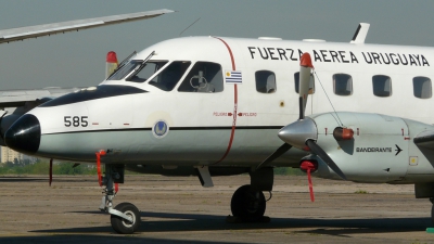 Photo ID 107733 by Martin Kubo. Uruguay Air Force Embraer R 95 EMB110B 1 Bandeirante, 585