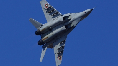 Photo ID 107700 by Lukas Kinneswenger. Bulgaria Air Force Mikoyan Gurevich MiG 29UB 9 51, 14