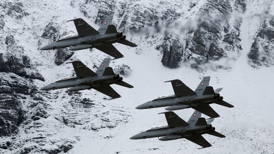 Photo ID 108234 by Joop de Groot. Switzerland Air Force McDonnell Douglas F A 18C Hornet, J 5008