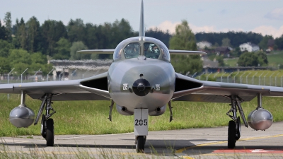 Photo ID 108887 by Andreas Weber. Private Fliegermuseum Altenrhein Hawker Hunter T68, HB RVP