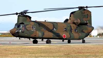 Photo ID 110337 by Carl Brent. Japan Army Boeing Vertol Kawasaki CH 47J Chinook, 52903