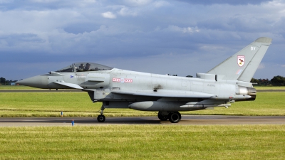 Photo ID 110702 by Joop de Groot. UK Air Force Eurofighter Typhoon FGR4, ZJ910