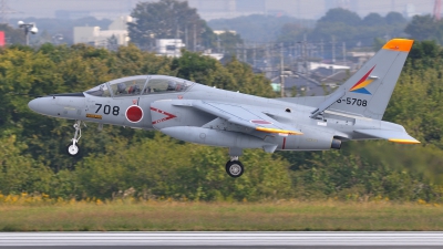 Photo ID 111113 by Peter Terlouw. Japan Air Force Kawasaki T 4, 36 5708