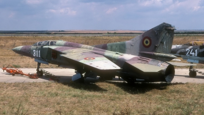 Photo ID 14330 by Chris Lofting. Romania Air Force Mikoyan Gurevich MiG 23UB, 311