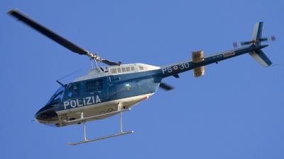 Photo ID 111374 by Roberto Bianchi. Italy Polizia Agusta Bell AB 206A 1, MM80730