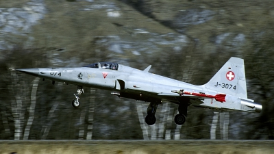 Photo ID 112601 by Joop de Groot. Switzerland Air Force Northrop F 5E Tiger II, J 3074