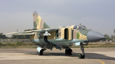 Photo ID 14569 by Chris Lofting. Libya Air Force Mikoyan Gurevich MIG 23MLD, 6117