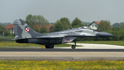 Photo ID 112983 by Thomas Ziegler - Aviation-Media. Poland Air Force Mikoyan Gurevich MiG 29A 9 12A, 56