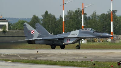 Photo ID 112982 by Thomas Ziegler - Aviation-Media. Poland Air Force Mikoyan Gurevich MiG 29A 9 12A, 67