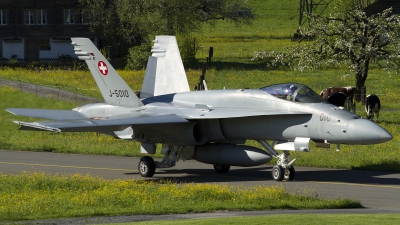 Photo ID 112997 by Thomas Ziegler - Aviation-Media. Switzerland Air Force McDonnell Douglas F A 18C Hornet, J 5010