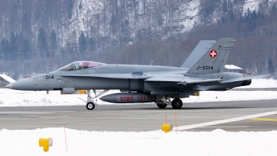 Photo ID 113526 by Lukas Kinneswenger. Switzerland Air Force McDonnell Douglas F A 18C Hornet, J 5014
